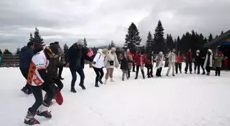 Ilgaz Dağı'nda Yarı Yıl Tatilinde Yoğunluk Yaşanıyor