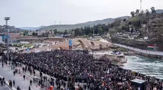 İran'ın Erbil'e yönelik saldırıları protesto edildi