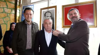 AK Parti Eskişehir Büyükşehir Belediye Başkan Adayı Nebi Hatipoğlu Han ilçesinde vatandaşlarla buluştu