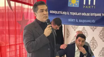 İYİ Parti İstanbul Milletvekili Mehmet Satuk Buğra Kavuncu Siirt'te ziyaretler gerçekleştirdi