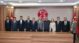 Hakan Tütüncü, AK Parti ve MHP il başkanlıklarını ziyaret etti