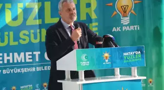 AK Parti Hatay Büyükşehir Belediye Başkan Adayı Mehmet Öntürk, basın mensuplarıyla bir araya geldi