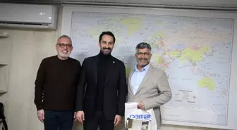 AK Parti MKYK Üyesi Ahmet Mücahit Arınç, Cemar Mermer ve Traverten'i ziyaret etti
