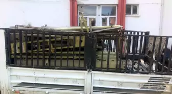 Afyonkarahisar'da eski meslek yüksekokulu binasındaki hurda malzemelerin satışıyla ilgili inceleme başlatıldı