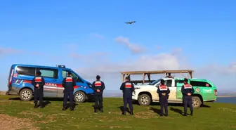 Edirne'de Gala Gölü Milli Parkı'nda Dron Destekli Denetim Gerçekleştirildi