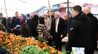 Battalgazi Belediye Başkanı Osman Güder, Semt Pazarı Esnafıyla Bir Araya Geldi