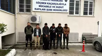 Hatay'da Kaçak Yollarla Giriş Yapan 10 Suriye Uyruklu Göçmen Yakalandı