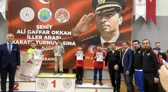 Kaynaşlı Belediye Spor Kulübü, Şehit Emniyet Müdürü Ali Gaffar Okkan Anısına Düzenlenen Karate Turnuvasında 9 Madalya Kazandı