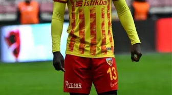 Kayserispor'da Stephane Bahoken birkaç hafta sahalardan uzak kalacak