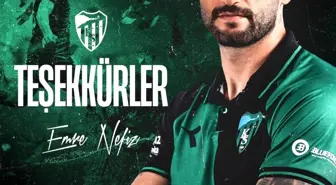 Kocaelispor, Emre Nefiz'in sözleşmesini feshetti