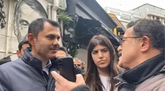 AK Parti İBB Başkan Adayı Murat Kurum Beşiktaş'ta Esnafı Ziyaret Etti