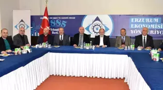 Prof. Dr. Recep Akdağ, ETSO Başkanı Saim Özakalın'ı ziyaret etti