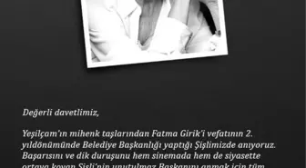 Yeşilçam'ın mavi gözlü sultanı Fatma Girik anılacak