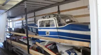 Kapıkule Sınır Kapısı'nda Cessna tipi uçak ele geçirildi