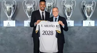 Real Madrid, Eder Militao'nun sözleşmesini uzattı