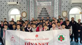 Diyanet Tekirdağ İzcilik Kulübü Gençleri İzcilik Kampında Buluştu