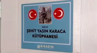Kuzey Irak'ta şehit düşen Piyade Sözleşmeli Er Yasin Karaca'nın adı okuduğu okulda yaşatılacak