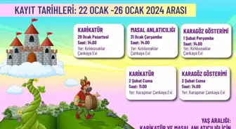 Çankaya Belediyesi Öğrencilere Tatilde Şenlik Var