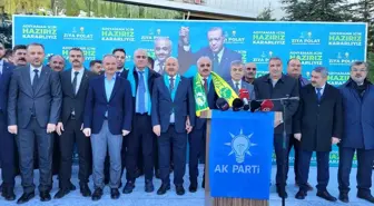 Cumhur İttifakı ve AK Parti'nin Adıyaman Belediye Başkan Adayı Ziya Polat, coşkulu bir kalabalık tarafından karşılandı