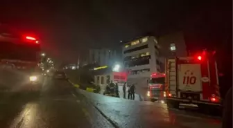 Gebze'deki demir çelik fabrikasında çıkan yangın itfaiye tarafından söndürüldü