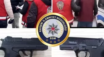 Kayseri'de Güven Timleri tarafından yapılan çalışmalarda 32 yabancı uyruklu şahıs yakalandı