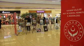 Kayseri'deki Koruma ve Bakım Altındaki Çocukların Resim Sergisi