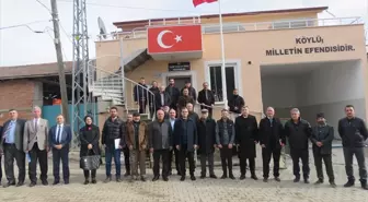 Merzifon Kaymakamı Ali Güldoğan, Sazlıca ve Hayrettin köylerini ziyaret etti