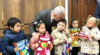 Bilecik Pelitözü 4-6 yaş Kur'an Kursu öğrencileri İl Müftüsü Ali Erhun ile buluştu