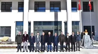 Tekirdağ'da Hayırseverler Tarafından Yaptırılan Okulun İnşaatı İncelendi