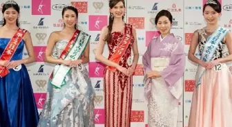 Miss Japonya Grand Prix 2024'ün kazananı Ukrayna doğumlu Carolina Shiino oldu