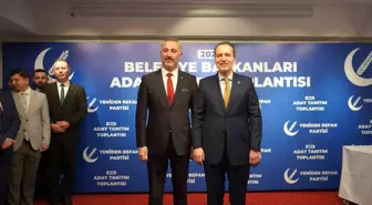 Yeniden Refah Partisi, İzmir'de Belediye Başkan Adaylarını Tanıttı