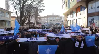 AK Parti Çubuk Belediye Başkan Adayı Baki Demirbaş Coşkuyla Karşılandı