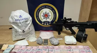 Bursa'da uyuşturucu ticareti yaptığı iddia edilen zanlı gözaltına alındı