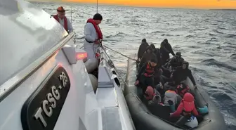 Çanakkale'de 32 düzensiz göçmen yakalandı