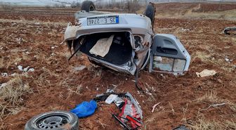 Emniyet kemeri sayesinde kaza yara almadan atlatıldı