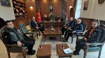 Elazığ Orman Bölge Müdürü Baskil Kaymakamını Ziyaret Etti