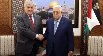 Filistin Devlet Başkanı Mahmut Abbas, İtalya Dışişleri Bakanı Antonio Tajani ile Gazze Şeridi başta olmak üzere Filistin'deki gelişmeleri ele aldı