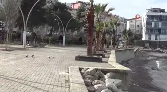 Fırtınanın vurduğu Tirebolu'da afetin izleri büyük ölçüde silindi