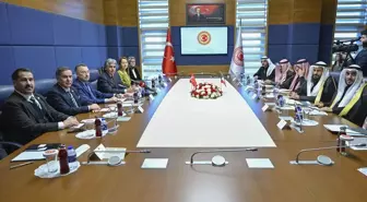 TBMM Dışişleri Komisyonu Başkanı Fuat Oktay, Kuveyt Meclisi heyetini kabul etti