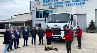 Bartın Belediyesi Araç Filosuna Yeni Bir Çöp Kamyonu Ekledi