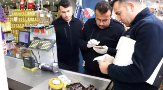 Haliliye Belediyesi Zabıta Müdürlüğü, Marketlerde Etiket Kontrolleri Yapıyor