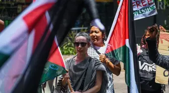 Nairobi'de İsrail'in Gazze'ye saldırılarını protesto eden gösteri