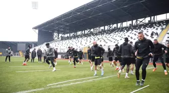 Manisa FK, Erzurumspor FK maçı hazırlıklarını sürdürdü