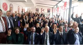 Denizli Büyükşehir Belediye Başkanı ve AK Parti İl Başkanı MHP Denizli İl Teşkilatını Ziyaret Etti