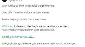 TÜBİTAK, Yurt Dışındaki Araştırmacıları Türkiye'ye Dönmeye Teşvik Ediyor