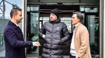 A Milli Erkek Futbol Takımı Teknik Direktörü Vincenzo Montella Başakşehir'i ziyaret etti