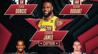 2024 NBA All-Star Maçının İlk Beşi Belli Oldu