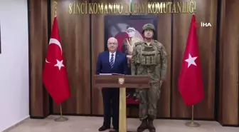 Bakan Güler, 8'inci Komando Tugay Komutanlığı'nda denetlemelerde bulundu