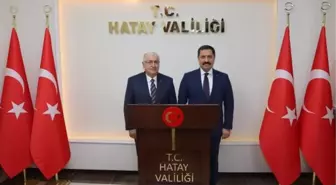 Milli Savunma Bakanı Yaşar Güler Hatay Valiliği'ni ziyaret etti