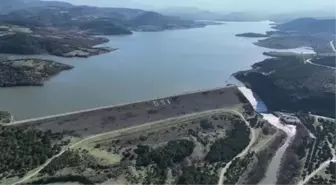 Çanakkale Bayramiç Barajı'nın su seviyesi yüzde 100'e ulaştı